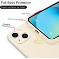 thumbnail image 3 of 9 DIGITAL Slim Shockproof Silicone Cell Phone Case for Apple iPhone 13, Beige, 3 of 14