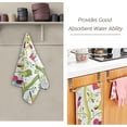 thumbnail image 2 of Coolnut Spring Cartoon Birds Hand Towels 2 PCS, Colorful Leaf Branch Kitchen Towel Ultra Soft and Highly Absorbent,Decorative Fingertip Face Towel for Bathroom Hotel, 28.3"x14.4", 2 of 5