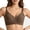 Khaki, variant on Women Jelly Bras No Underwire Scalloped Push Up Buttery Soft Tshirt Bra Seamless Full Coverage Convertible Everyday Bra