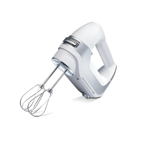 Hamilton Beach Professional 5-Speed Electric Hand Mixer with Slow Start & QuickBurst Technology, Mixer for Kitchen, White