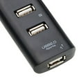 thumbnail image 4 of 4-Port USB Hub Adapter for Laptop Receiver Computer Accessories Black, 4 of 6