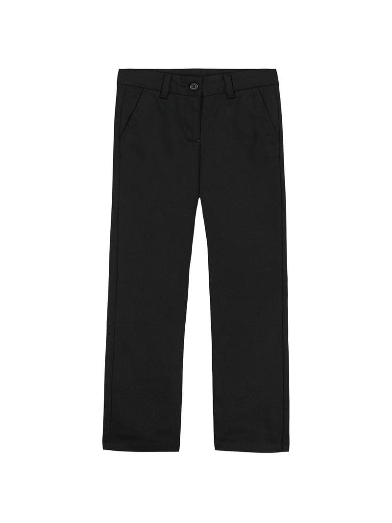 Wonder Nation Girls School Uniform Skinny Pants, Sizes 4-20 & Plus
