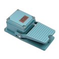 thumbnail image 1 of Heavy Duty Foot Switch Spdt No Nc 15a 250v Aluminum Foot Switch Pedal Electric Momentary Foot Pedal Switch, Tfs-402 Blue, 1 of 5