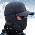 thumbnail image 4 of Gorro de invierno Qarigey con orejeras de Poliéster negro, 4 of 6