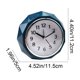 thumbnail image 3 of CaiYueKe Silent Snooze Alarm Clock with Night Light, Battery Operated Bedside Clock, Music Alarm for Heavy Sleepers, Office, Bedroom, Study Room, No Ticking Quiet Scan Sweep Second Hand, 3 of 7