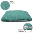 thumbnail image 3 of Abstract Pet Bed, Natural Theme Bluish Botanical Motifs Along Different Leaves Pattern, Resistant Pad for Dogs and Cats Cushion with Removable Cover, 24" x 39", Dark Seafoam and Teal, by Ambesonne, 3 of 4