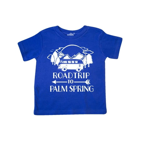 

Inktastic Road Trip To Palm Spring Gift Toddler Boy or Toddler Girl T-Shirt