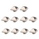 thumbnail image 5 of 10 juegos de espárragos de pirámide de metal Suqare remaches Spike Spike para manualidades de cuero DIY Plata Baoblaze Remache de pirámide de Suqare, 5 of 7