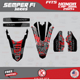 thumbnail image 2 of Kalair GFX Graphics Kit for Honda CRF300L (2021+) Semperfi Series, 2 of 5