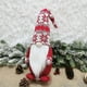 thumbnail image 2 of Christmas Swedish Decoration Santa Nordic Figurines In Plush Toy In Toy Elf Toy Christmas Holiday Red Decor, 2 of 5