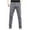 #Gray, variant on DPTALR Men's Waterproof Solid Elastic Waist Pocket Cargo Pants, Khaki Big and Tall Men XS