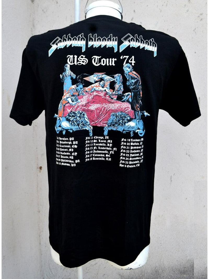 Black Sabbath Shirt US Tour 74 Licensed Merch SRSX Ozzy