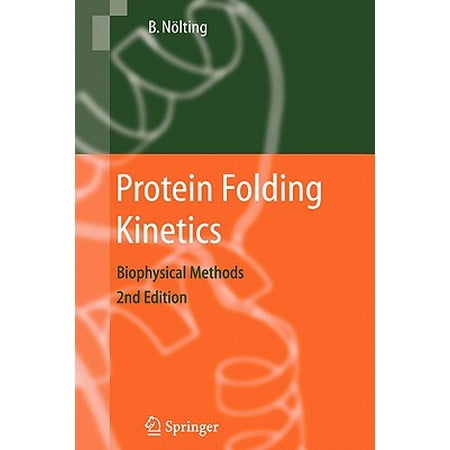Protein Folding Kinetics Biophysical Methods Walmart Com