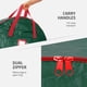 thumbnail image 3 of 1 Uds bolsa de almacenamiento de guirnaldas de Navidad-bolsa de guirnalda verde 76*20cm MFZFUKR CPB-US-DYP23-4, 3 of 5