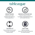 thumbnail image 5 of Tablevogue 30" x 30" Fitted Tablecoth Cover, Multiple Colors and Sizes Available, 5 of 8