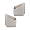 thumbnail image 2 of Bunblic Auto Storage Box Key Card Case Organizer Easy to Install Versatile Sturdy Car Mount Phone Holder Car Mobile Phone Storage Box Beige, 2 of 8