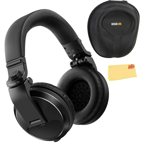 DJ Headphones Pioneer DJ HDJ-X5 Over-Ear Black w/ Case