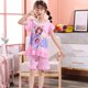 thumbnail image 1 of Conjunto de pijamas de Elsa para niños, pijamas de manga corta, ropa de verano para niñas, ropa fina de princesa de dibujos animados para el hogar, 8 95-105CM Gao Jinjia LED, 1 of 2