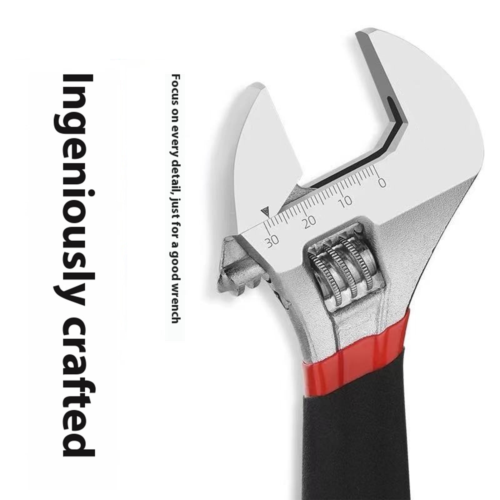 Multifunctional Adjustable Wrench Tool Multipurpose Pipe Wrench Wrench Suitable for Car Maintenance Household Tool