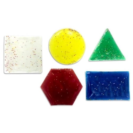 5 in. Clear Geometric Gel Shapes