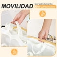 thumbnail image 4 of Cesto Para Ropa Sucia de 160L, Tapa Cesto de la Ropa Plegable con Tapa Con 3 Bolsas de Lavander&iacute;a Extra&iacute;bles, Para Almacenamiento y Organizaci&oacute;n, Adecuado Para Viajar,, 4 of 8