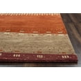 thumbnail image 3 of Gatney Rugs Crescendo Area Rug MV3159 Maroon Patchwork Blocks 3' 6" x 5' 6" Rectangle, 3 of 3
