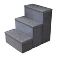 thumbnail image 1 of Almencla Dog Stairs Ladder 3 Steps Dog Ramp Compact Cat Stairs for Couch Car High Bed, 1 of 8