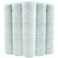 thumbnail image 1 of Set of 5 Spiral Water Filter Cartridges Anti-sediment 9 3/4 inch - 5 microns Compatible with 10 inch filters Made in France-cross null null null n..., 1 of 3