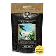 Boca Java Cool Breeze Colombian Single Origin Whole Bean Coffee, Medium Roast, 8 oz. Bag, 100% Arabica, Roast to Order