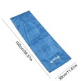 thumbnail image 5 of Sweat Towel,Sports Towels for Sweat,Multipurpose Athletic Towel Fast Dry for Exercise Outdoor Yoga Use Polyester,Hygienic Workout Towel(Blue 40*12IN), 5 of 6