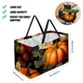 thumbnail image 2 of Large Foldable Oxford Cloth Beach Bag Storage Bin Shopping Basket Cube Organizer, 2 of 7