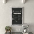 thumbnail image 5 of HBCY Creations White Washed Magnetic Wall Chalkboard, Extra Large Size 20" x 30", Framed Decorative Chalkboard with Eraser - For Kitchen, Weddings, Menus and More!, 5 of 17