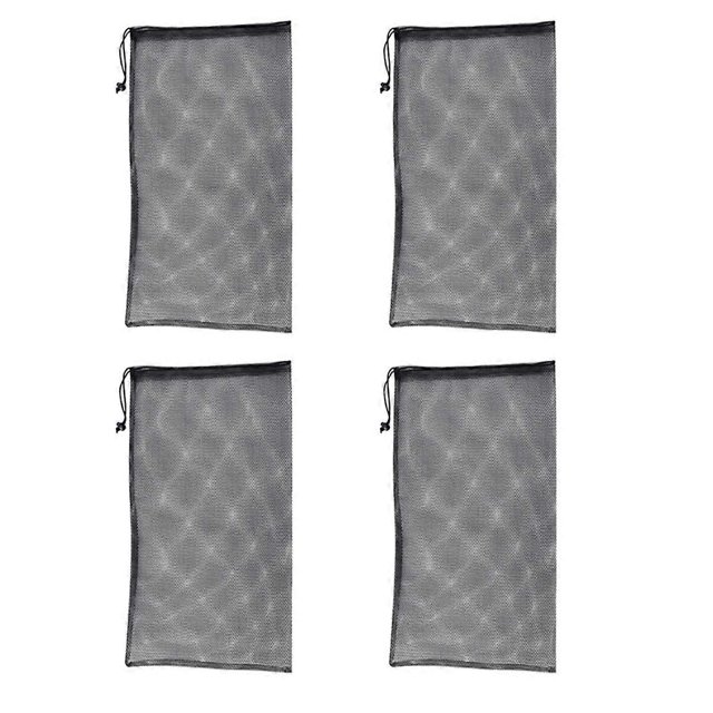 4 Pcs Cleaning Accessories Mesh Bag Organization Easy Storage Ventilate and Dry Storage Bag