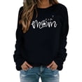 thumbnail image 1 of Gibobby Sudadera oversize mujer Sudaderas de Halloween para mujer de gran tamaño camisetas de otoño y día festivo con cuello redondo(Negro,XG), 1 of 5