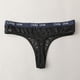 thumbnail image 2 of Gibobby Braguitas Slim Fit Mujeres T Back Bragas sin Tanga Sexy Encaje Deportes Fitness Mujeres Transparente T Pantalones （Negro， L), 2 of 5