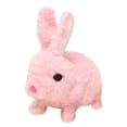 thumbnail image 1 of Juguete eléctrico de conejo, juguetes de peluche parlantes, juguete de peluche para bebé (rosa) Likrtyny libre de BPA, 1 of 9