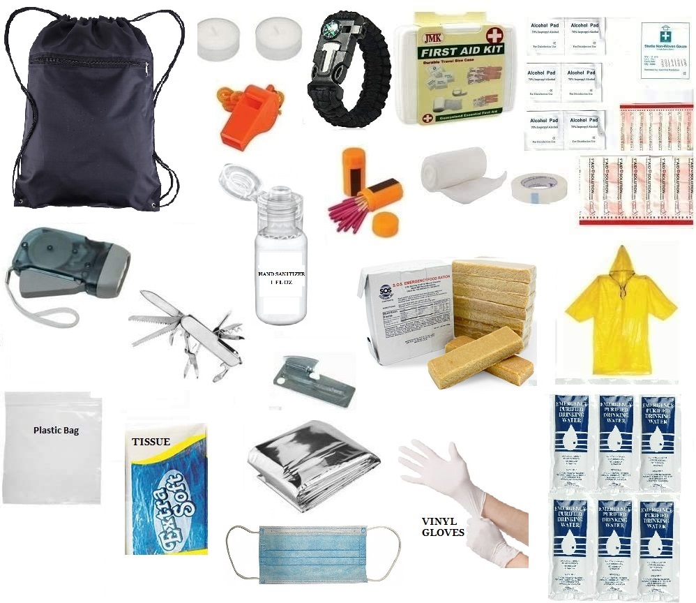 3 Day Emergency Earthquake Disaster Flood Hurricane Survival Kit Food