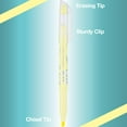 thumbnail image 3 of Pilot, FriXion Light Pastel Erasable Highlighters, Chisel Tip, Pack of 14, Assorted Colors, 3 of 5
