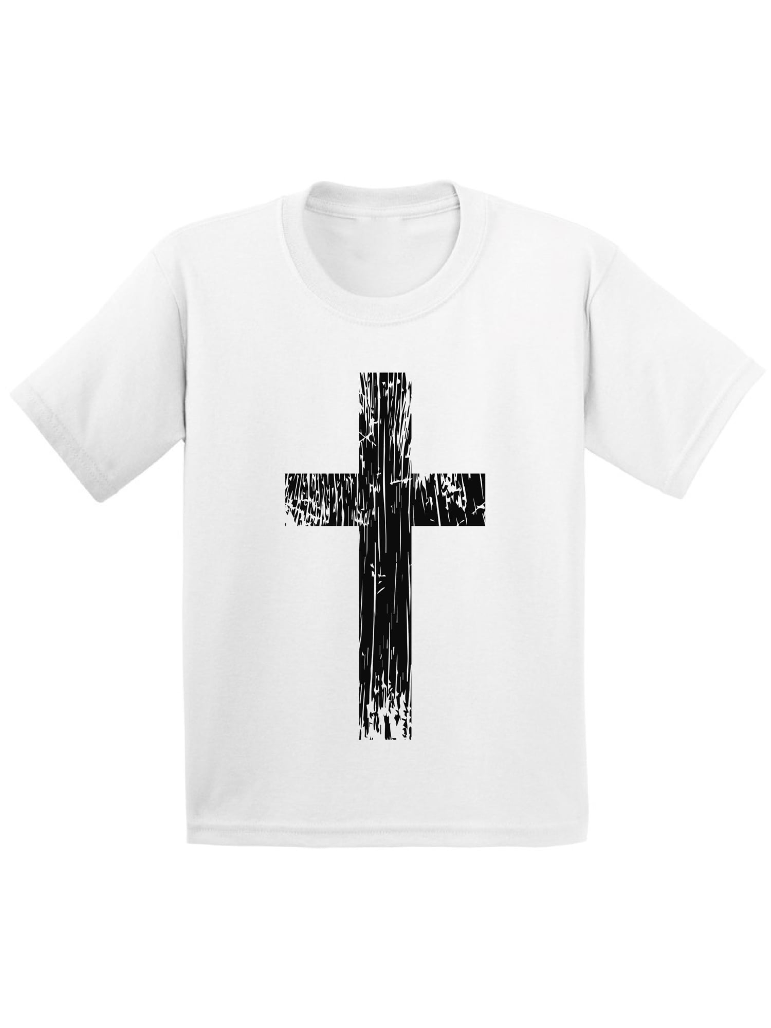 Awkward Styles Black Cross Toddler T Shirt Jesus Shirts for Kids Shirt ...