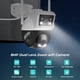 thumbnail image 2 of Cámara de videovigilancia para exteriores, dispositivo de 8MP, 4K, doble lente, Wifi, PTZ, pantalla Dual en vivo, IA, seguimiento automático, detección humana, IP, 2 of 3