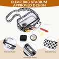 thumbnail image 3 of Clear Purses for Women Stadium Approved Clear Bags Small Crossbody Bags Trendy for Concerts Sports, 3 of 6