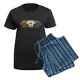 thumbnail image 5 of CafePress - Labs 3 Colors Women's Dark Pajamas - Women's Short Sleeve Print T-Shirt and Pants Dark Cotton Pajama Set, 5 of 7