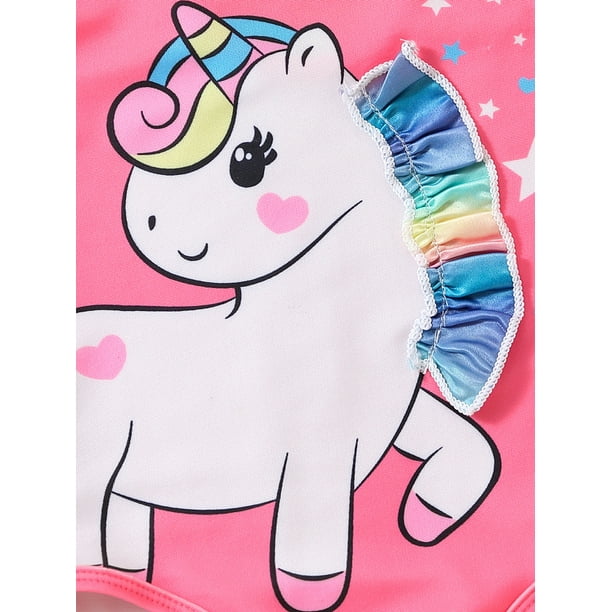 Baby unicorn swimsuit hotsell