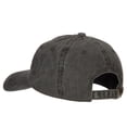 thumbnail image 3 of Chicago Flag Embroidered Unstructured Cotton Cap - Black OSFM, 3 of 5