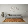 thumbnail image 3 of Ahgly Company Indoor Rectangle Oriental Brown Industrial Area Rugs, 2' x 3', 3 of 4