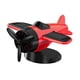 thumbnail image 5 of Modelo de avión giratorio con energía solar que se activa con luz para el tablero del auto. Rojo, 5 of 9