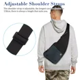 thumbnail image 3 of Sling Bag Slim Crossbody Personal Pocket Chest Bag Men Women Anti-Thief Shoulder Bag Backpack Casual Daypack Fanny Pack Travel, 3 of 16