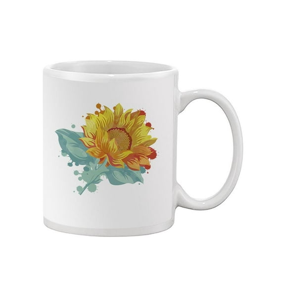 Yellow Sunflower Mug - SPIdeals Designs,