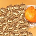thumbnail image 5 of DAMAI 10 Pcs Assorted Small Artificial Gold Pumpkins Harvest Decorative,Artificial Cushaw Faux Autumn Fall Pumpkin Decoration,Foam Pumpkins for Fall Halloween Thanksgiving Farmhouse Rustic Tabletop, 5 of 7