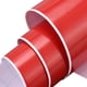 thumbnail image 4 of Rollo de lámina de vinilo brillante Uxcell 11.8 in x 6 FT autoadhesivo para manualidades Rojo, 4 of 4